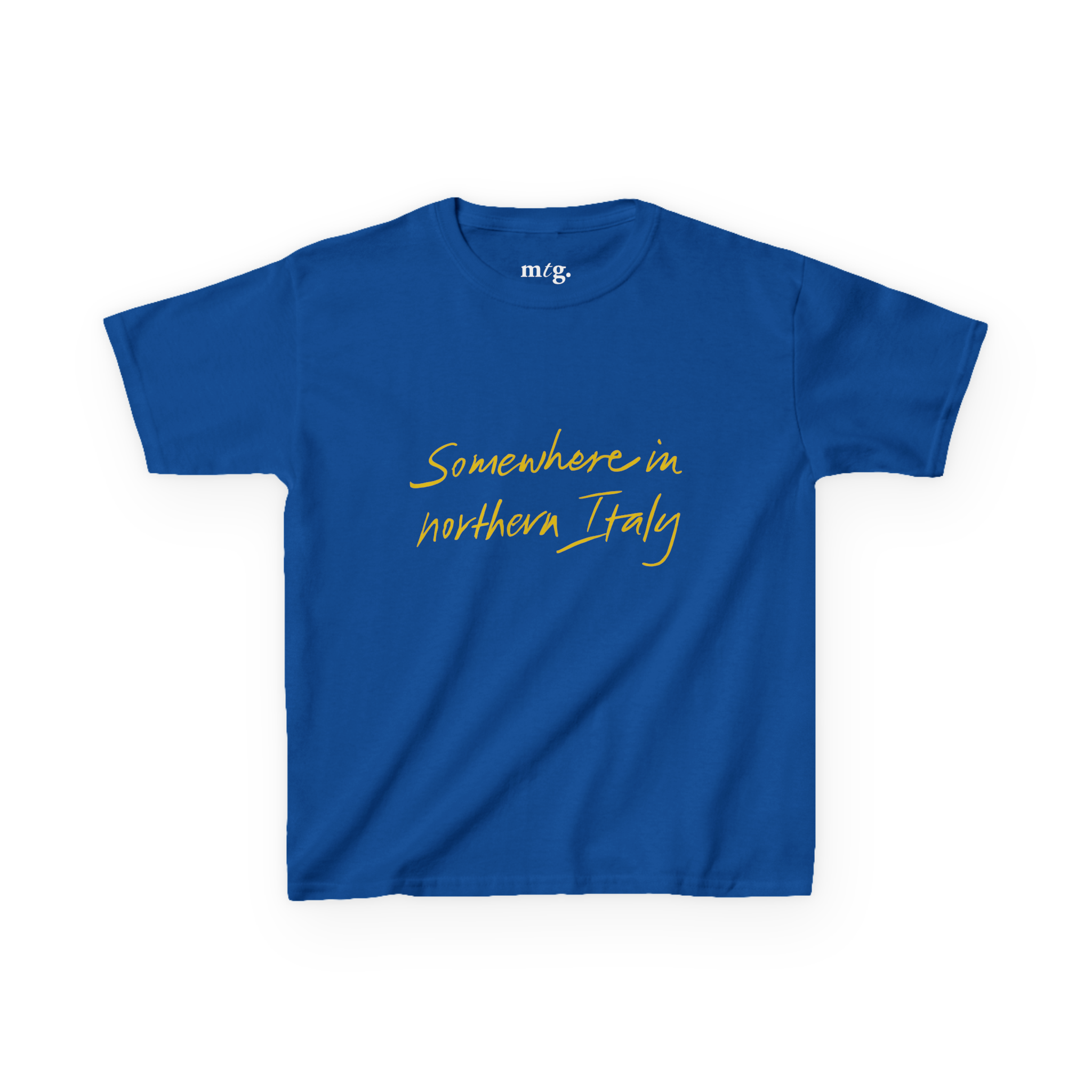 Somewhere in Italy baby tee